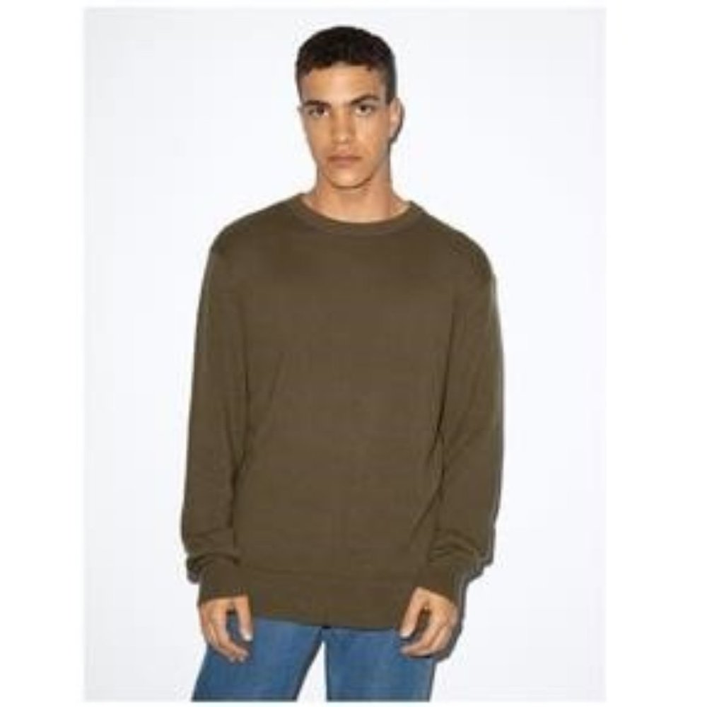 American Apparel Men's Crew Neck Sweater